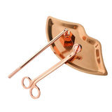 Maxbell Candle Accessory Set Wick Trimmer Wick Flame Snuffer Tray Gift Rose Gold