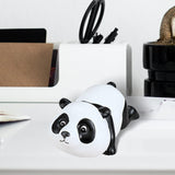 Maxbell Resin Panda Statue Sculpture Ornament Simulation Decoration Accessories 9cmx5cmx3cm