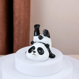 Maxbell Resin Panda Statue Sculpture Ornament Simulation Decoration Accessories 7cmx6.5cmx6cm