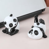 Maxbell Resin Panda Statue Sculpture Ornament Simulation Decoration Accessories 7cmx6.5cmx6cm
