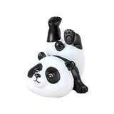 Maxbell Resin Panda Statue Sculpture Ornament Simulation Decoration Accessories 7cmx6.5cmx6cm