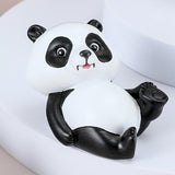 Maxbell Resin Panda Statue Sculpture Ornament Simulation Decoration Accessories 8cmx4.5cmx4cm
