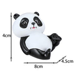 Maxbell Resin Panda Statue Sculpture Ornament Simulation Decoration Accessories 8cmx4.5cmx4cm