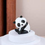 Maxbell Resin Panda Statue Sculpture Ornament Simulation Decoration Accessories 6cmx4cmx4.5cm