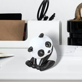 Maxbell Resin Panda Statue Sculpture Ornament Simulation Decoration Accessories 6cmx4cmx4.5cm