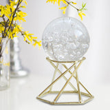 Maxbell Decorative Ball Holder with Metal Stand for Dining Room Tabletop StyleB
