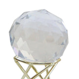 Maxbell Decorative Ball Holder with Metal Stand for Dining Room Tabletop StyleC