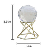 Maxbell Decorative Ball Holder with Metal Stand for Dining Room Tabletop StyleC