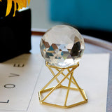 Maxbell Decorative Ball Holder with Metal Stand for Dining Room Tabletop StyleC