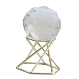 Maxbell Decorative Ball Holder with Metal Stand for Dining Room Tabletop StyleC