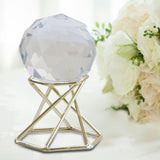 Maxbell Decorative Ball Holder with Metal Stand for Dining Room Tabletop StyleC