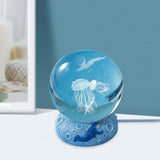 Maxbell Ball Night Light Lamp Decorative with Base for Bedroom Decoration Plankton