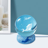 Maxbell Ball Night Light Lamp Decorative with Base for Bedroom Decoration Dolphin
