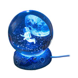 Maxbell Ball Night Light Lamp Decorative with Base for Bedroom Decoration Astronaut