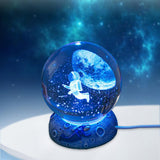 Maxbell Ball Night Light Lamp Decorative with Base for Bedroom Decoration Astronaut