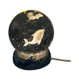 Maxbell Creative Night Light Glowing with Base for Christmas Living Room Bedroom dolphin