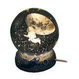 Maxbell Creative Night Light Glowing with Base for Christmas Living Room Bedroom sky