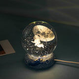Maxbell Creative Night Light Glowing with Base for Christmas Living Room Bedroom sky