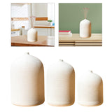 Maxbell Ceramic Vase Flower Vase Modern Minimalist for Bathroom Living Room Kitchen 14cmx22cm