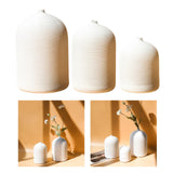 Maxbell Ceramic Vase Flower Vase Modern Minimalist for Bathroom Living Room Kitchen 14cmx22cm