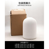 Maxbell Ceramic Vase Flower Vase Modern Minimalist for Bathroom Living Room Kitchen 14cmx22cm