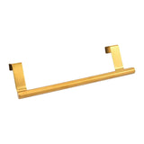 Maxbell Over Cabinet Towel Bar Storage and Display Rack Stainless Steel Shelf Hook 23.5cm