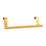 Maxbell Over Cabinet Towel Bar Storage and Display Rack Stainless Steel Shelf Hook 23.5cm
