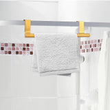 Maxbell Over Cabinet Towel Bar Storage and Display Rack Stainless Steel Shelf Hook 23.5cm