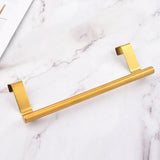 Maxbell Over Cabinet Towel Bar Storage and Display Rack Stainless Steel Shelf Hook 23.5cm