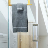 Maxbell Over Cabinet Towel Bar Storage and Display Rack Stainless Steel Shelf Hook 23.5cm