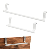 Maxbell Modern Towel Rack Over Cabinet Door Bathroom Hanging Storage Stainless Steel 23.5cmx5.5cm