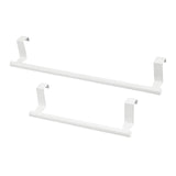 Maxbell Modern Towel Rack Over Cabinet Door Bathroom Hanging Storage Stainless Steel 23.5cmx5.5cm