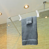 Maxbell Modern Towel Rack Over Cabinet Door Bathroom Hanging Storage Stainless Steel 23.5cmx5.5cm