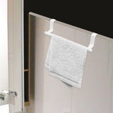 Maxbell Modern Towel Rack Over Cabinet Door Bathroom Hanging Storage Stainless Steel 23.5cmx5.5cm