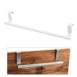 Maxbell Modern Towel Rack Over Cabinet Door Bathroom Hanging Storage Stainless Steel 36.5cmx6cm