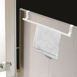 Maxbell Modern Towel Rack Over Cabinet Door Bathroom Hanging Storage Stainless Steel 36.5cmx6cm