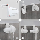 Maxbell Roller Blind Fittings Kit Spares Set Curtain Roller Chain Cord Clutch 2 Set