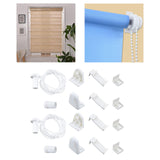 Maxbell Roller Blind Fittings Kit Spares Set Curtain Roller Chain Cord Clutch 2 Set