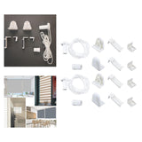 Maxbell Roller Blind Fittings Kit Spares Set Curtain Roller Chain Cord Clutch 2 Set
