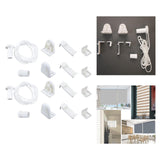 Maxbell Roller Blind Fittings Kit Spares Set Curtain Roller Chain Cord Clutch 2 Set