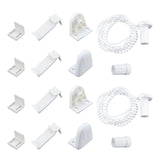 Maxbell Roller Blind Fittings Kit Spares Set Curtain Roller Chain Cord Clutch 2 Set