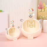 Maxbell Cat Storage Bowl Sundries Container Modern Sculpture Holder for Decor Beige