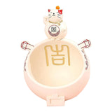 Maxbell Cat Storage Bowl Sundries Container Modern Sculpture Holder for Decor Beige