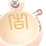 Maxbell Cat Storage Bowl Sundries Container Modern Sculpture Holder for Decor Beige