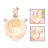 Maxbell Cat Storage Bowl Sundries Container Modern Sculpture Holder for Decor Beige