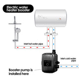 Maxbell Water Pressure Booster Pump 33L/Min DC 24V Silent for Water Heater Boost