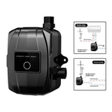 Maxbell Water Pressure Booster Pump DC 24V for Solar Heater Faucet Shower Black