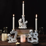 Maxbell Nordic Angel Candle Holder Decoration Figurine Collection for Wedding Party No.4