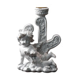 Maxbell Nordic Angel Candle Holder Decoration Figurine Collection for Wedding Party No.4