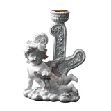 Maxbell Nordic Angel Candle Holder Decoration Figurine Collection for Wedding Party No.4